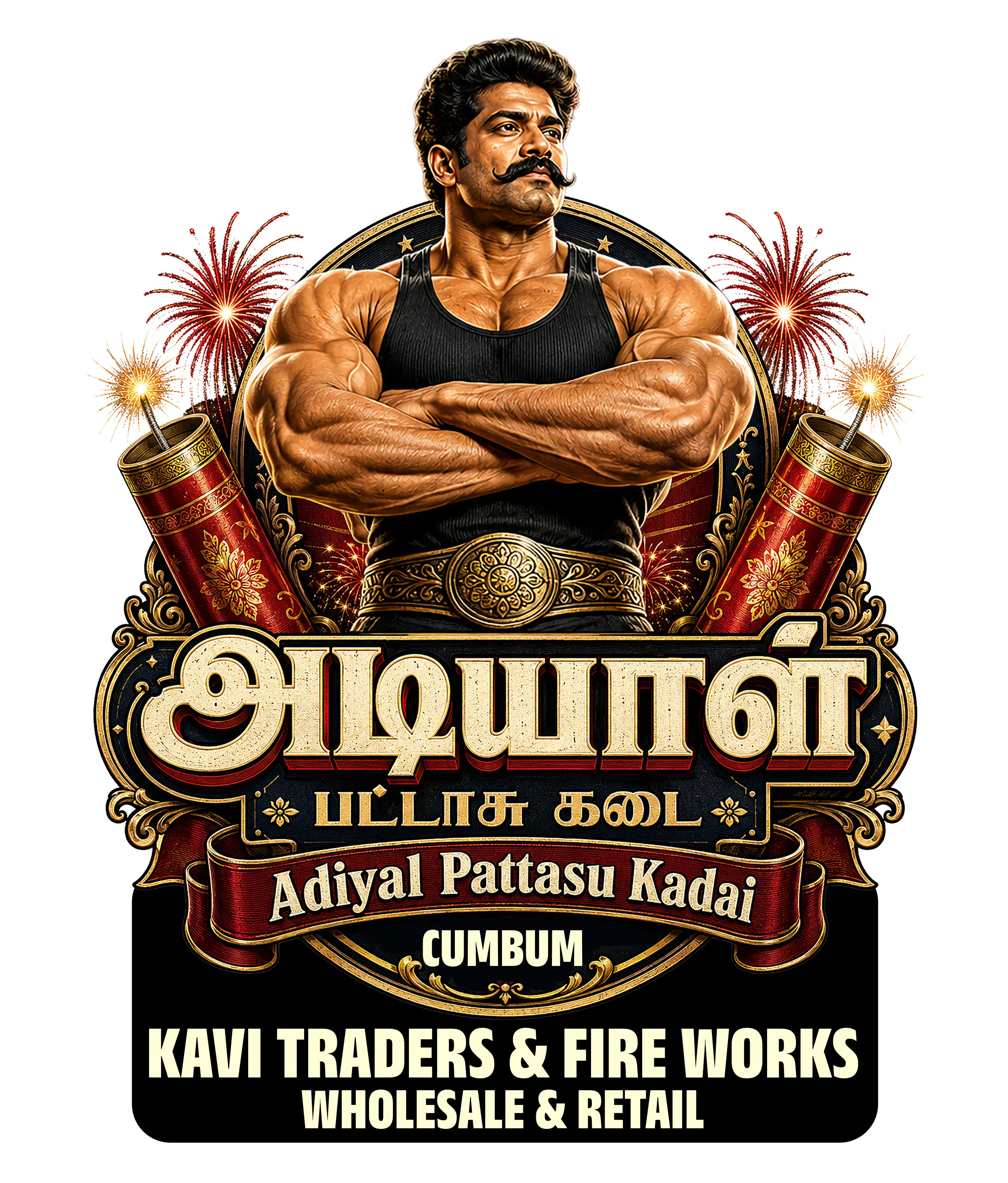 Adiyal Pattasu Kadai | Trusted Fireworks Shop in Cumbum